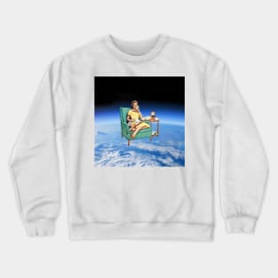 Long Distance Calling - Surreal/Collage Art Crewneck Sweatshirt